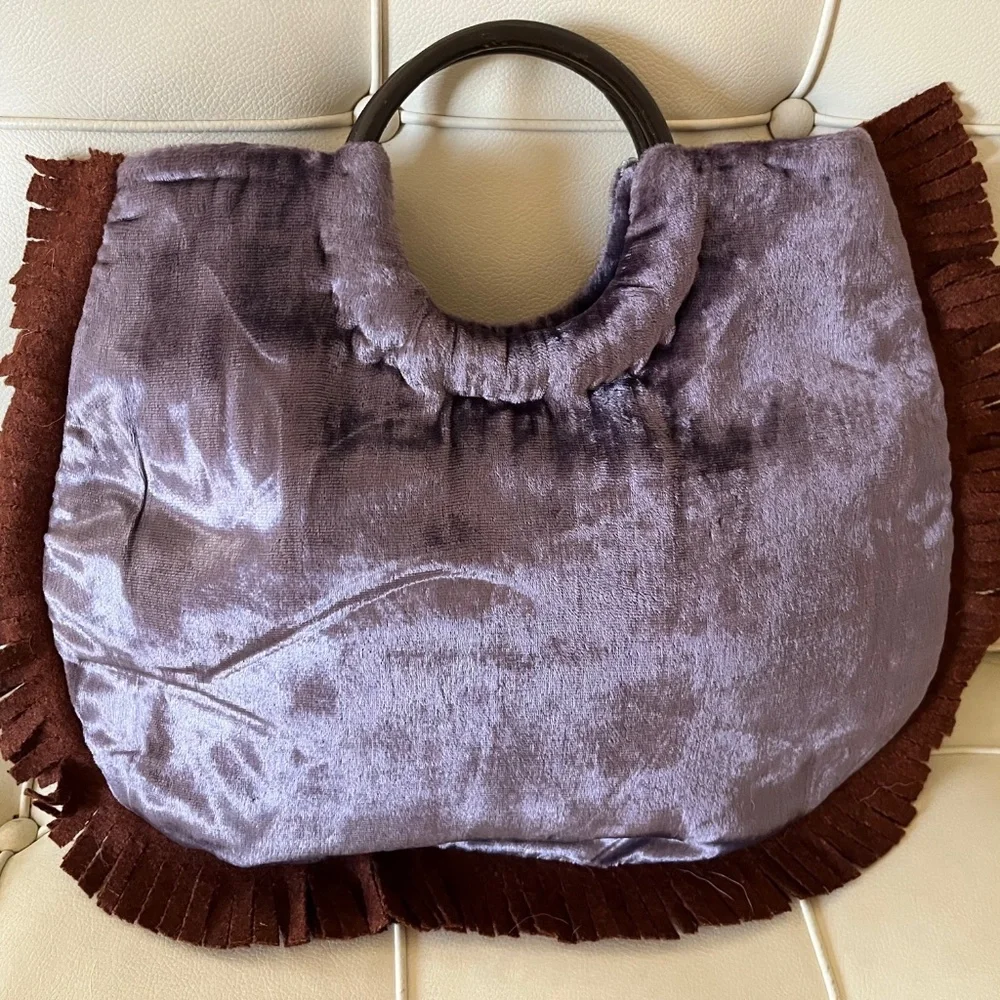 JAMIN PUECH Paris beaded velvet bag - Picture 2 of 4